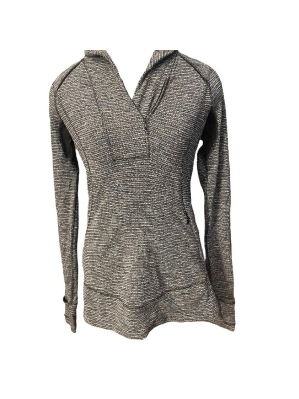 Lululemon Gray Women's Athletic Top Sz 4